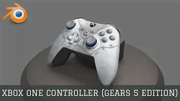 Xbox One Controller (Gears 5 Edition) - Blender Timelapse