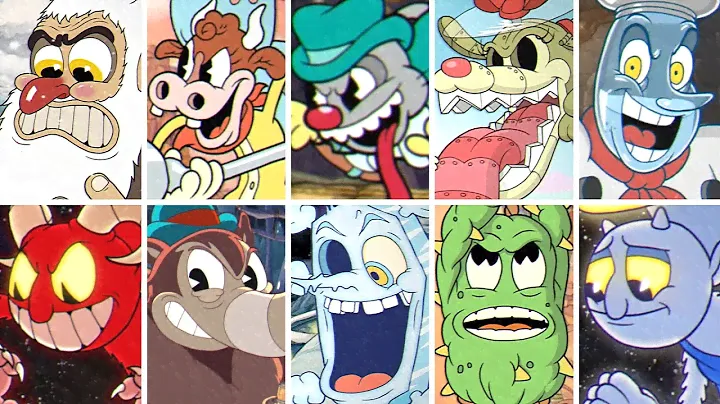 Cuphead DLC - All Bosses & Ending (The Delicious Last Course)