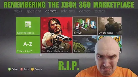 Visiting the Xbox 360 Store One Last Time...