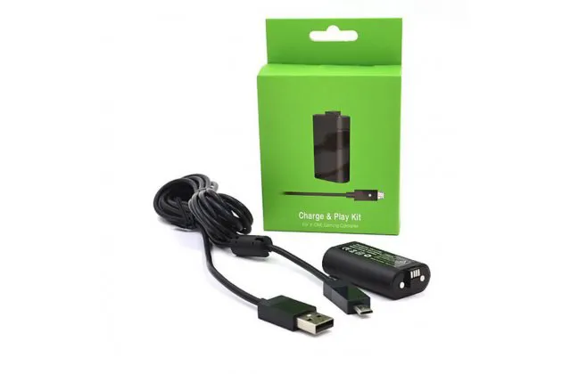 Комплект MyPads зарядный кабель + аккумулятор для джойстика Microsoft Xbox One play and charge kit (S3V-00008)