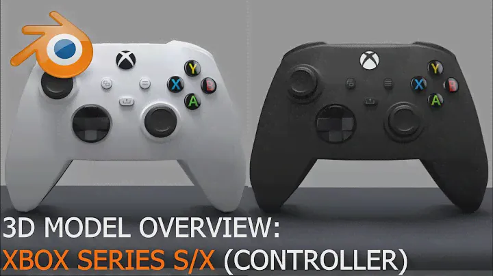 Series S/X Controller - 3D Model