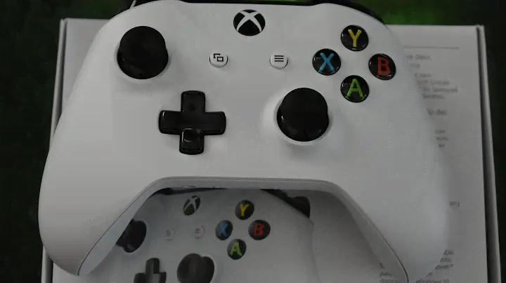 Microsoft Xbox One Wireless controller white + Adaptor wireless for PC Unboxing