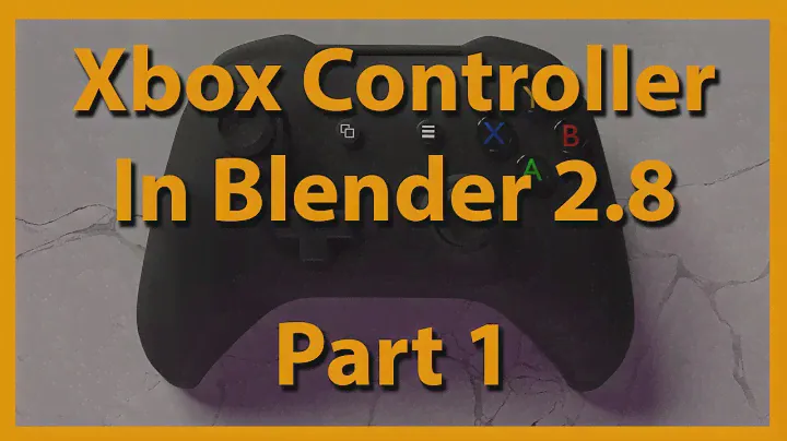 3D Model an Xbox One Controller in Blender (Blender 2.8) - Part 1