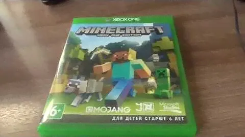 обзор игры minecraft  для xbox one экслюзив