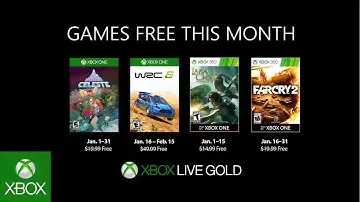 Xbox - January 2019 Games with Gold