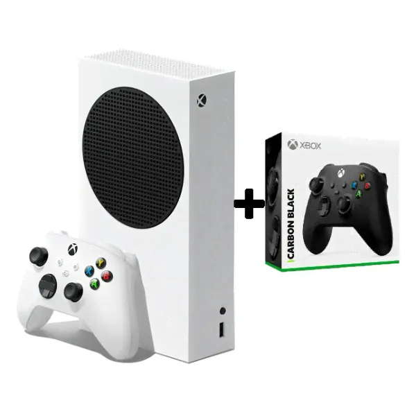 Игровая приставка Microsoft Xbox Series S + Геймпад Microsoft Xbox Series Carbon-0