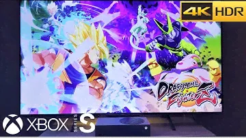 Dragon Ball FighterZ - Teste no (Xbox Series S) Gameplay [4K Qled HDR] 60FPS