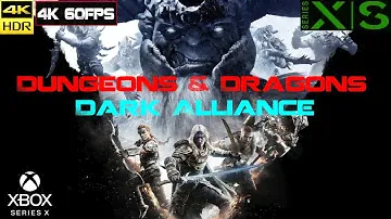 Dungeons & Dragons: Dark Alliance [4k 60fps HDR](Xbox Series X)  - Темный Альянс Деда)