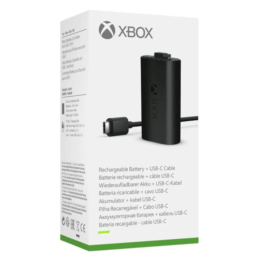 Оригинальный Аккумулятор + USB-C кабель для геймпада Microsoft Xbox Series S X play and charge kit модель 1727 (SXW-00002) Type C