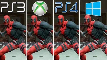 Deadpool (2013) PS3 vs XBOX 360 vs PS4 Pro vs Windows (Which One is Better?)