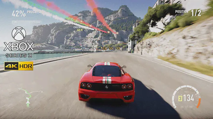 Forza Horizon 2 Gameplay on Xbox Series X with Auto HDR