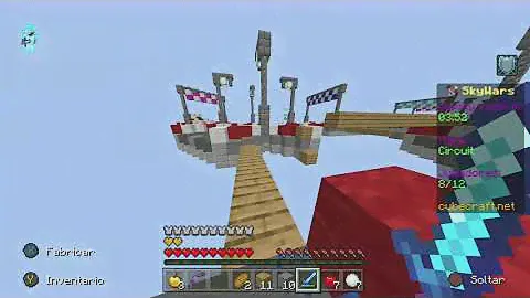 Gameplay Skywars | Minecraft Xbox One s | (Cubecraft)