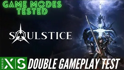 SOULSTICE - XBOX SERIES X/S - Double gameplay test!  New Release!