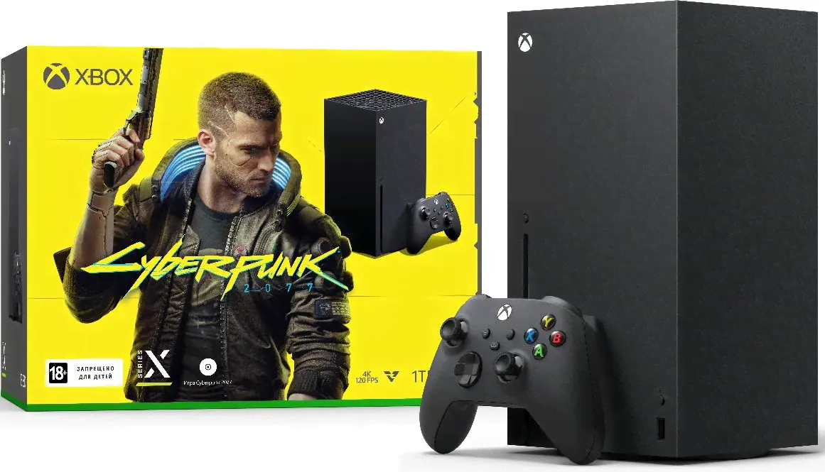   Microsoft Xbox One Series X 1Tb Eur  +  Cyberpunk 2077  Microsoft Xbox Series X/S