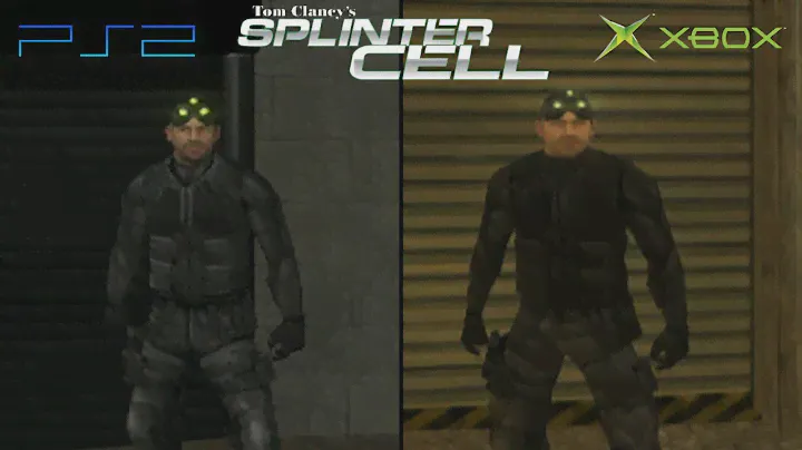 Splinter Cell PS2 vs Xbox - Side by Side Comparison