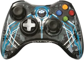 Геймпад Microsoft Xbox 360 Беспроводной, Оригинал (Halo Edition) Б/У