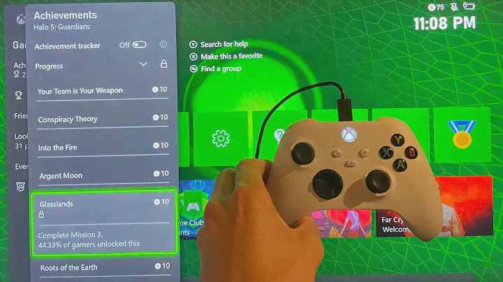 Xbox Series X/S: Как быстро просмотреть достижения в игре. Учебное пособие! (Для начинающих) 2021 г.