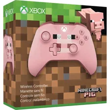 Microsoft Xbox One Wireless Controller Minecraft Pig