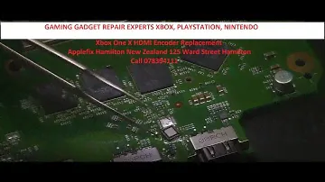 xbox one x no display hdmi encoder TDP158 replacement AppleFix New Zealand