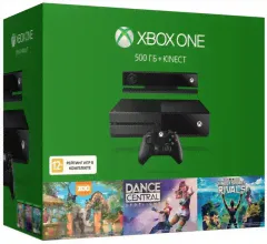 Microsoft Xbox One 500 ГБ + Kinect 2.0 + 3 игры