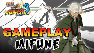 Naruto Shippuden Ultimate Ninja Storm 3 - X360 / PS3 - Mifune Gameplay (Gamescom 2012)