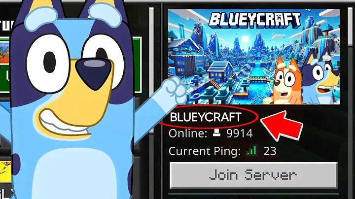 Minecraft : Whats Inside BLUEYS SECRET Minecraft Sever?